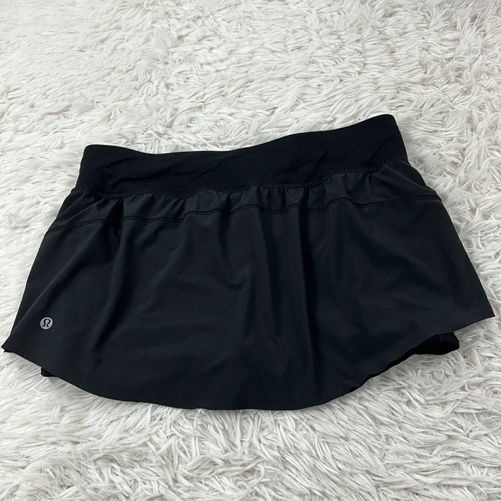 Lululemon Final Lap Skirt Black